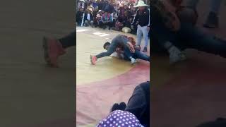 Mixed wrestling matches. Who says women are worse than men?