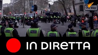 Londra: la protesta 'Kill the Bill' culmina con gli arresti