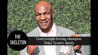 Heavyweight boxing champion Mike Tyson's family