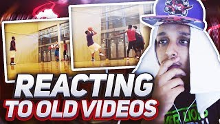 REACTING TO MY OLD BASKETBALL VIDEOS