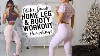 GROW YOUR BOOTY AT HOME | Complete Glutes & Legs Workout with Limited / No Equipment