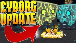 NEW CYBORG AND TIER 16 PETS UPDATE IN PET SIMULATOR - Roblox