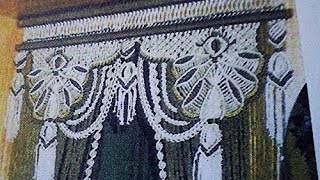 ПЛЕТЕНИЕ МАКРАМЕ - ШТОРЫ - 2019 / WEAVING macramé - CURTAINS / WEBEN Makramee - CURTAINS