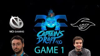 Captains Draft 4.0 - Vici Gaming vs. Secret Game 1