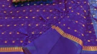 Banarasi cotton silk  sarees - Banarasi chunri designer sarees - Banarasi silk sarees extra blouse