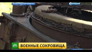 Под Петербургом нашли уникальный склад военной техники времен ВОВ