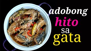 Adobong hito sa gata #siniorajuan #lutongbahay #hito