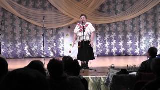 "Деликатно из ружья". Исполняет Татьяна Сенько.