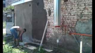 Штукатурю стенку 2 Time Lapse