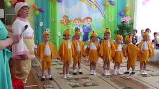 Танец малышей на Выпускном "Цыплята"