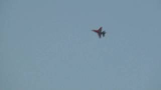 20111030 台南青鯤鯓 RC F16 墜毀