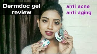 Dermdoc gel review | dermdoc products review |Anti acne gel | anti aging gel | fem Style