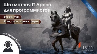 Шахматная IT Арена для программистов. II тур. Конь, слон, ладья и ферзь