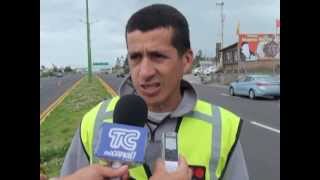 CHOQUE VEHICULO CONTRA POSTE