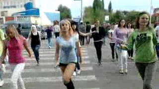 Флешмоб у Боше г.Старый Оскол