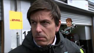 Nico Rosberg Trolls Toto Wolff at Spa (Belgium)