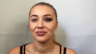 Макияж с пигментом inglot #85