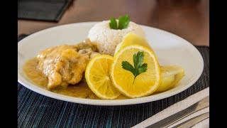 Pollo a la naranja