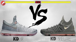 Nike Kd 9 vs Kd 9 Elite!