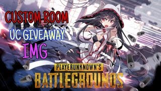 PUBG MOBILE | CUSTOM ROOM UNLIMITED| UC GIVEAWAY CHALLENGE GIRL GAMER | INDU MALLA GAMING
