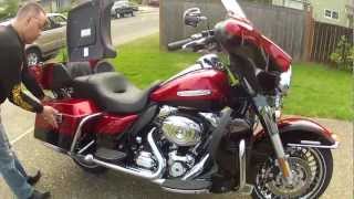 Harley Davidson Electro Glide Ultra Limited 2012 FLHTK Обзор тест драйв (rus)