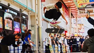 RED BULL MIND THE GAP FINAL 1 skateboard contest OSAKA
