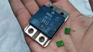 Палладий в автомобильном регуляторе напряжения я112в
