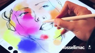 Crea algo nuevo con iPad Pro. Dibujo e ilustración.