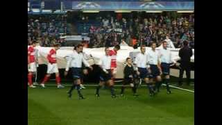 chelsea - spartak moscow - anthem at Stamford Bridge!!!