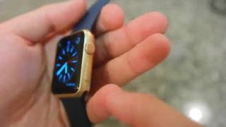 Apple Watch Sport Gold Unboxing