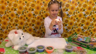 #ОНЛАЙН #ЗАНЯТИЕ #ЛЕПИМ #кошка #Пластилин #pasta de modelar #dinosaurs #Весёлые #песни #длядетей