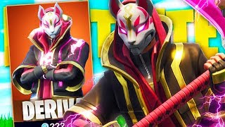 MI PRIMERA VICTORIA CON LA SKIN LEGENDARIA DERIVA *AL MÁXIMO*! - FORTNITE FUNNY MOMENTS