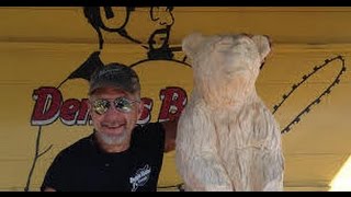 Dennis Beach & Robin Boni Dual Carve a Bear in 15 Minutes