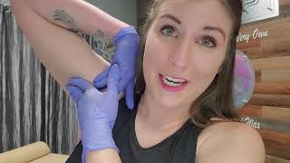 Armpit Wax on Myself
