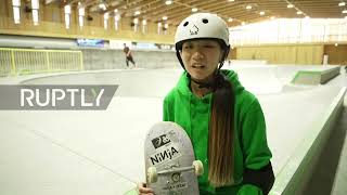 Roll with it! Young Japanese skateboarder aims for Olympic gold