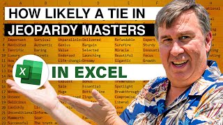 Jeopardy Masters Semi-Finals Tie! What Are The Odds - Episode 2602
