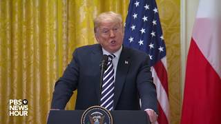 WATCH LIVE: President Donald Trump holds news conference with Polish President Andrzej Duda