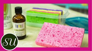DIY Laundry Sponges | Keep your clothes clean and stay green without dryer sheets