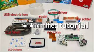 Easy method GBA IPS LCD V2 modified tutorial