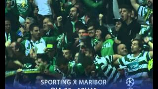 CHAMPIONS LEAGUE SPORTING X MARIBOR
