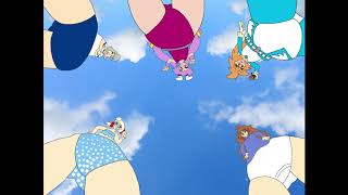 Giantess girls grow giant growth