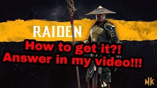 Как получить Рейдена MK11 в Mortal Kombat X mobile ? Ответ на видео(ну почти)