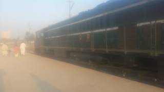 Train blocked by angry passenger
