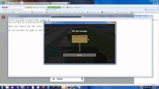 How to write in color on minecraft 1.2.5