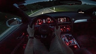 811HP Audi RS6 MTM C6 5.0 V10 BiTurbo | NIGHT DRIVE POV by AutoTopNL