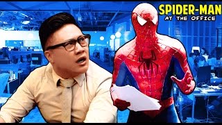 Spiderman At The Office