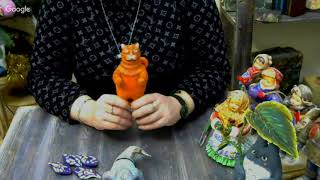 Елена Васько. ватные игрушки на новый год - котейка!