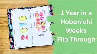 One Year In A Hobonichi Weeks - A Flip Through | Music