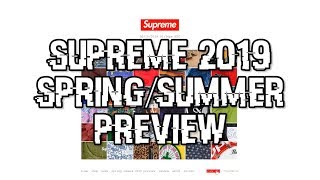 Supreme 2019 Items to look out for