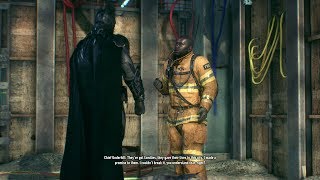 BATMAN ARKHAM KNIGHT ВИНОВАТЫЙ ПОЖАРНЫЙ ЧАСТЬ-1 FIRE ORION